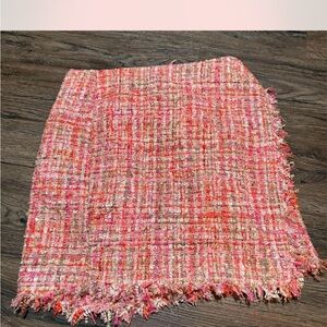 Forever 21 Pink Tweed Skirt